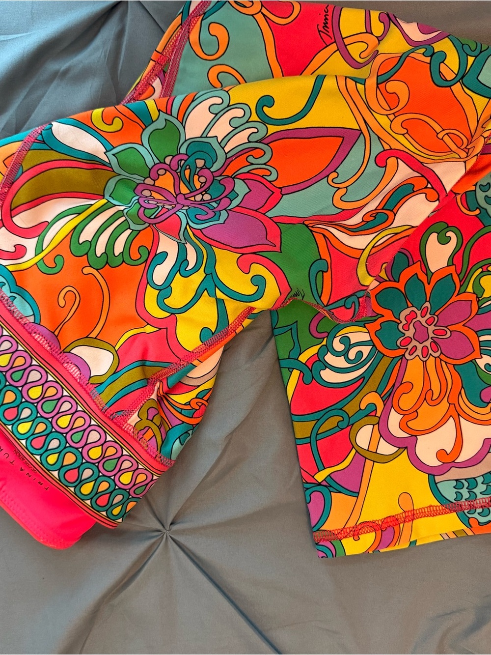Women’s Multicolor Floral Print Capri